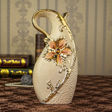 陶瓷器小花瓶摆件现代简约创意家居欧式装饰品摆设时尚客厅干花器