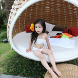韩版外贸儿童节泳衣女孩女童可爱宝宝荷叶边比基尼拍照温泉游泳装