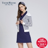 Teenie Weenie小熊春夏专柜正品女装条纹针织衫TTCK52682R