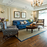 时尚中式欧式纯色地毯客厅茶几沙发卧室床边手工腈纶满铺地毯定制