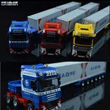 正品凯迪威合金运输车模型重型运输车集装箱卡车平板车工程车玩具