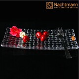 德国原装进口Nachtmann水晶玻璃餐具水果盘长方形盘餐盘沙拉盘