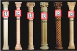 东阳木雕 欧式柱子 垭口罗马柱 麻花 平板 欧式罗马柱实木定做