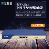 飞鱼星VE1200企业级路由器上网行为管理 微信认证多WAN 智能流控