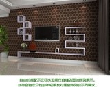 客厅电视柜隔板 背景墙造型创意装饰柜 机顶盒置物架壁挂格子