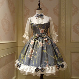 梵圣也 精灵公主lolita洛丽塔 时光画卷 复古洋装 公主裙 预售！