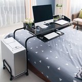 懒人笔记本电脑桌台式家用床上用简易移动桌子简约书桌支架