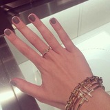 香港代购专柜Tiffany蒂芙尼刘雯新款开口双T形系列戒指18K金指环