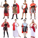 万圣节服装 埃及希腊角斗士 成人意大利古罗马斯巴达武士衣服饰