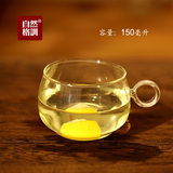自然格调│高硼硅玻璃 花茶杯功夫茶具 耐热高温 下午茶杯 红茶杯