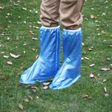耐磨防滑中高筒雨鞋套保护塑料器防水儿童成人小孩男女防尘下雨天