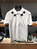 Givenchy/纪梵希2016新款现货代购男士短袖POLO衫五星贴布缝制