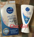 正品 英国代购 Pearl Drops Pro-White 专业美白牙膏 50ml