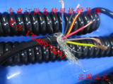 汽车弹簧线5芯6芯7芯12芯汽车螺旋电缆耐寒弹簧电源线江苏上海