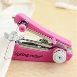 袖珍手动小缝纫机 非电动便携式手持微型迷你家用缝纫机包邮