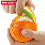 捷克TESCOMA正品 创意剥橙器 柠檬去皮器开橙子皮小工具 厨房用品