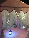 窗帘灯婚庆装饰灯节日挂灯LED星星灯儿童帐篷专用安全电压五角星