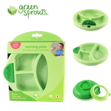美国Green sprouts小绿芽宝宝注水保温碗儿童吸盘碗防滑餐具