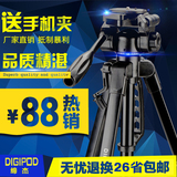 締杰三脚架 尼康D3300 佳能600D单反相机三角架 微单摄影器材脚架