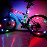 捷安特美利达山地自行车车身灯公路风火轮LED装饰爆闪光装备配件