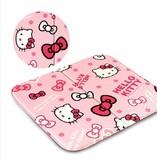 韩国进口Hello Kitty可爱便携防潮PVC软坐垫隔凉隔热桑拿垫
