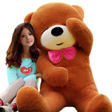 大熊1.8米布娃娃可爱超大号毛绒玩具泰迪熊熊猫公仔生日礼物女孩