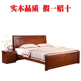 实木床香樟木全实木床1.5米气压高箱储物床双人床纯实木1.8米婚床