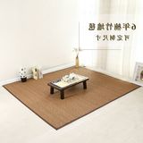 日式天然竹编织客厅卧室地毯竹地毯 瑜伽凉席地毯 飘窗榻榻米地垫