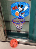 迷你小篮板迪士尼篮板吸玻璃篮板室内篮球架宝宝篮球板儿童篮板