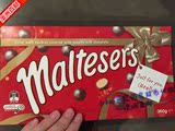 澳洲直邮代购 Maltesers麦丽素 牛奶巧克力豆 礼盒装360g盒装零食