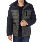 2015新款男款棉服男士冬装外套中年男棉衣短款加厚保暖爸爸装棉袄