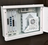 明装小号弱电箱家用套装信息箱多媒体集线箱光纤箱空箱