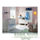 IKEA 桑维 婴儿床 儿童床实木毛榉木1.2x0.6米★沈阳宜家代购