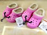 美国代购Crocs Kids’Baya 中性洞洞鞋加绒棉鞋童鞋
