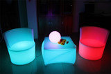 LED落地圆球灯客厅 创意时尚餐厅球灯 七彩遥控充电卧室床头台灯