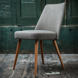 设计师椅 简约纯实木带靠背宜家餐椅酒店咖啡厅会所个性创意椅子