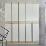 现代简约时尚衣柜3、4门 5、6门衣柜 环保实木颗粒板 环保板材