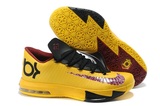 杜兰特6代战靴 KD6低帮透气全明星气垫 篮球鞋5