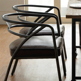 现代时尚餐厅椅套电脑椅酒店餐椅家庭用家具咖啡椅椅子实木椅包邮