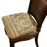 欧式餐椅垫坐垫防滑实木椅子凳子坐垫座垫布艺防滑加厚椅垫