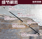 28调鱼竿正品特价(四海钓鱼认证)日本台钓竿高碳素长节手竿波纹极