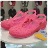 crocs女鞋cross卡洛驰正品代购15091豹纹卡丽玛丽珍洞洞沙滩凉鞋