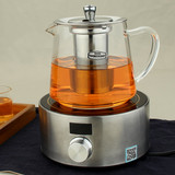 电磁炉电陶炉专用耐热玻璃茶壶泡茶壶加厚大容量烧水壶煮茶具套装