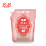 【天猫超市】韩国进口B&B/保宁婴儿洗衣液纤维洗涤剂袋装1300ml