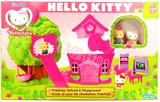 HelloKitty凯蒂猫植绒系列树屋游乐场女孩玩具过家家双公仔004345