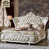 奢华描银雕花/欧式法式床类公主床/实木床1.8米双人床实木床