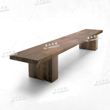 北欧宜家实木 长条凳 长板凳 木质凳换鞋凳 长凳子 床尾凳 休闲凳