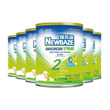 Newbaze纽贝滋羊奶粉二段羊奶粉 较大婴儿配方奶粉900g*6整箱