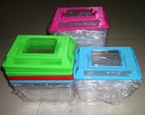 塑料小鱼缸批发 手提式乌龟盒 塑料金鱼缸 仓鼠运输盒批发 乌龟缸