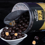 梁丰麦丽素朱古力 黑巧克力麦丽素200g罐装 可可脂黑巧克力豆怀旧